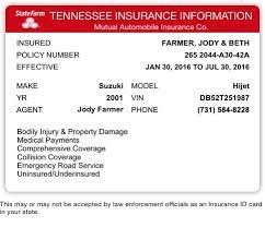 One lady in our neighborhood did not know she had hail damage until she received a check from farm bureau insurance, they told her since others they covered in the area had hail damage they had come and checked her roof on their own. Your State Farm Insurance Card Is Attached State Farm Insurance State Farm Insurance