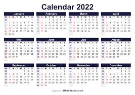 free printable 2022 calendar with week numbers