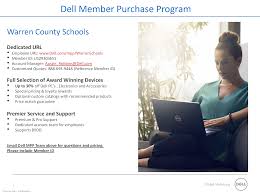 Buy laptops, touch screen pcs, desktops, servers, storage, monitors, gaming & accessories. Dell Member Purchase Program For Employees Warren County Schools