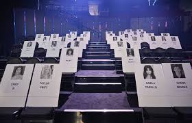Mtv Vmas 2019 Seating Chart Revealed With Taylor Swift