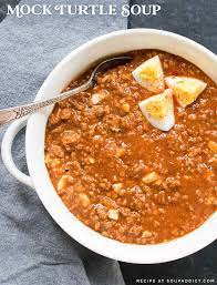 Mock Turtle Soup Soupaddict Com Mock Turtle Soup Turtle Soup Winter Soup Recipe