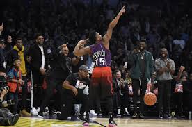 Donovan mitchell wasn't supposed to be in the 2018 nba slam dunk contest. Donovan Mitchell Wins Slam Dunk Contest After Controversial Dennis Smith Jr Score Washington Times