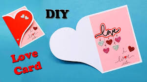 Write i love hangin' with you! at the top of the card :) How To Make A Love Card For Loved Ones I Love You Cards Greeting Cards Latest Design 62 Youtube