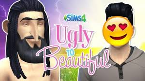 Sims 4 Ugly To Beauty Challenge Male Cas