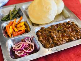 Bhatura is crisp from outside and soft and spongy from inside. Chole Bhature Recipe Choley Bhature Punjabi How To Make Chole Bhature