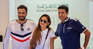 With karim abdel aziz, nelly karim, hind sabri, eyad nassar. The Latest Appearance Of Nelly Karim And Hisham Ashour As Their Wedding Approaches Photos Archyde