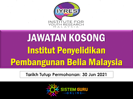 Untuk pengetahuan calon, peperiksaan online penolong pegawai belia dan sukan gred s29 yang akan dijalankan oleh spa malaysia bertujuan untuk mengukur kebolehan daya pemikiran calon. Jawatan Kosong Institut Penyelidikan Pembangunan Belia Malaysia