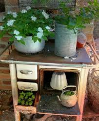 Garden Idea Garten Alter Ofen Garten Ideen