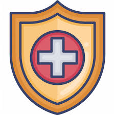 Medical Protection Security Shield Insurance Healthcare Icon In 2020 Shield Icon Icon Health Care Insurance