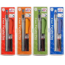 Pilot Parallel Calligraphy Pens 1 5 2 4 3 8 6 0 Mm Set Of 4 Amazon In Office Products Calligraphy pens price in india.