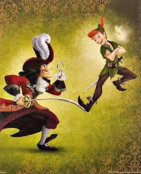 It S A Duel Or Is It Peter Pan Disney Disney Villains Disney Art