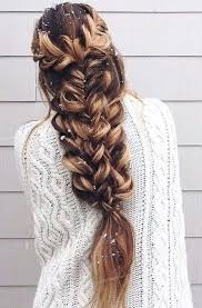 When there is a combination of a lightweight side braid and a nice twisted low bun, it seems that time should just. 15 Coolest Christmas Braids And Braided Hairstyles Styleoholic