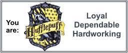 Harry Potter House Quiz