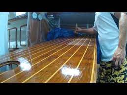 How To Varnish And Refinish A Cabin Sole Sailboat Floor Youtube Boat Plans Boat Building Build Your Own Boat