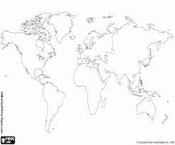 Ausmalbild kontinente / europakarte zum ausmalen grundschule 1ausmalbilder com. Ausmalbilder Die Kontinente Weltkarte Zum Ausdrucken