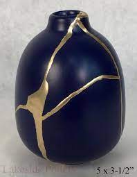 Kintsugi Pottery For Sale Buy Kintsukuroi Art Gold Repair Kintsugi Art Kintsugi Kintsugi Pottery