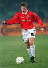 Lars jesper blomqvist (swedish pronunciation: Jesper Blomqvist Of Man Utd In 1999 Man Man Utd Crest Manchester United