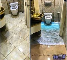 3d Bathroom Floor And 3d Self Leveling Flooring 3d Epoxy Floors Bathroom Flooring Flooring Self Leveling Floor