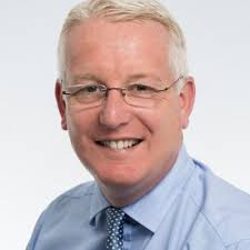 Having a quiet lunch in lunch in London and a news trade legend happens to  walk past.