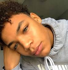 Everyone looks better with a lit cigarette in their hand. Pin By Aannette On Corey Campbell Light Skin Boys Boys With Curly Hair Curly Hair Men