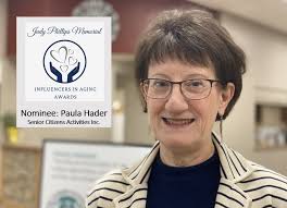Judy Phillips Memorial Influencers in Aging Award nominee Paula Hader