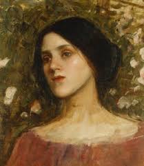 Seated Portrait of Thadee-Caroline Jacquet, later Madame Aman-Jean, before  1892