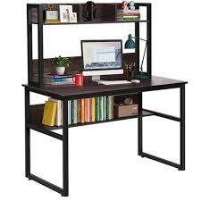 Maximise your home office space >. Costway Computer Desk With Hutch Bookshelf Home Office Study Wrting Desk Space Saving Target