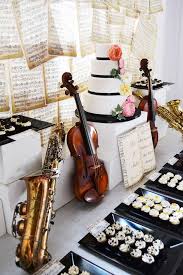 Music Instruments Wedding Party Ideas Photo 1 Of 8 Music Themed Parties Music Themed Wedding Music Themed