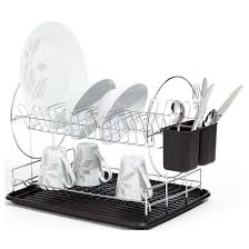 Target Chromed 2 Tier Dish Rack Target Australia Dish Rack Target Dish Racks Drip Tray
