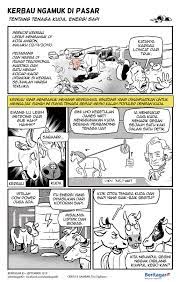 Komik Daya Kuda Kerbau Dan Sapi Binatang Kuda Kerbau