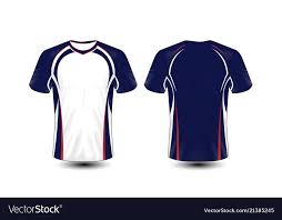 Download Blue Red And White Layout E Sport T Shirt Design Vector Image On Vectorstock T Shirt Design Template Sports Tshirt Designs T Shirt Design Vector