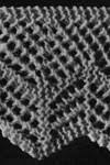 This pattern will be perfect for the border of any baby cover but can be also used as a decorative motif in children's wardrobe. Knit Edging Patterns Knitting Patterns
