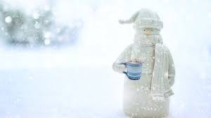 Wenn sie es am wenigsten. Der Schneemann Wartet