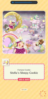 Animal Crossing Pocket Camp Camp Ground Decoration Decor Stella S Sleepy Cookie Animal Crossing Game Animal Crossing Pocket Camp Animal Crossing