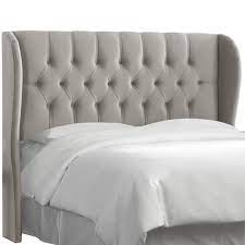 Bennett california king wingback upholstered headboard $295. Brayden Studio Thames Tufted Linen Upholstered Wingback Headboard Wayfair