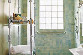 You may want to fit a shower or sink in a corner to save space. 15 Small Bathroom Ideas This Old House