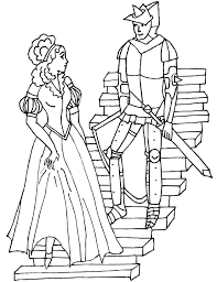 10 best free printable belle coloring pages for kids and girls. Knight Saves Princess Coloring Pages Coloring Export 115 Damage