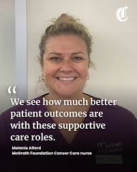 Melanie Alford is the first McGrath Foundation cancer care nurse at  Ballarat Base Hospital, supporting patients with less common cancers.  🔗https://links.acm.media/vwHTcE