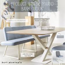 Bert Plantagie Mouk Eetkamerbank Eethoek Modern Dutchdesign Design Meubel Moebel Furniture Inspiratie Wooninspirati Meubels Eethoek Tafel