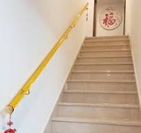 Yellow Acrylic Crystal Banister Handrail for Indoor Stairs ...