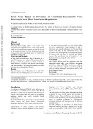 Massive transfusion protocols (mtps) are established to provide rapid blood replacement in a setting of severe hemorrhage. Top Pdf Blood Transfusion 1library