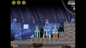 This fruit is hidden right in front of the slingshot inside the cardboard box. Angry Birds Rio Level 6 1 6 Smugglers Den 3 Star Walkthrough Youtube