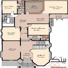 تصاميم منازل سعودية house floor design house layout plans classic house design