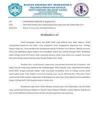 Contoh surat permohonan bantuan baznas. Contoh Proposal Dana Natal Gereja Cute766