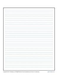 See more ideas about 2nd grade writing, writing, teaching writing. Lined Writing Paper For Kids Printable Template
