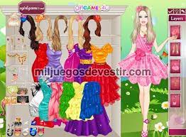 Juegos De Vestir Chicas De 15 Anos Con Hermosos Vestidos Juegos De Vestir Chicas Vestidos Para Chicas Munecas De 15 Anos