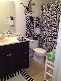 Cute zebra print bathroom ideas towel and curtain design. 57 Bathroom Wallpaper Ideas By Letshide Zebra Print Bathroom Zebra Bathroom Simple Bathroom