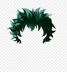 Anime hair stock png images. Deku Dekuhair Myheroacadamia Anime Green Hair Hd Png Download Vhv