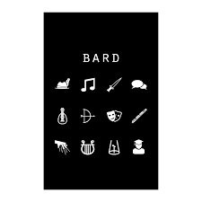 bard black poster beacon kriegerin
