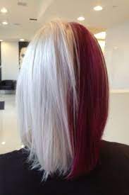 Lovely 35 Unique Half And Half Hair Color Ideas For Cute Women Http Uniqlog Com 35 Unique Half And Half Hair Split Dyed Hair Hair Styles Half And Half Hair